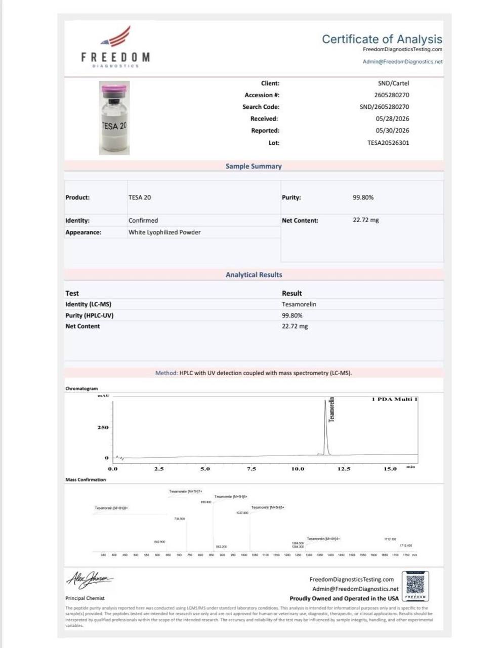 Tesamor CoA Page 2