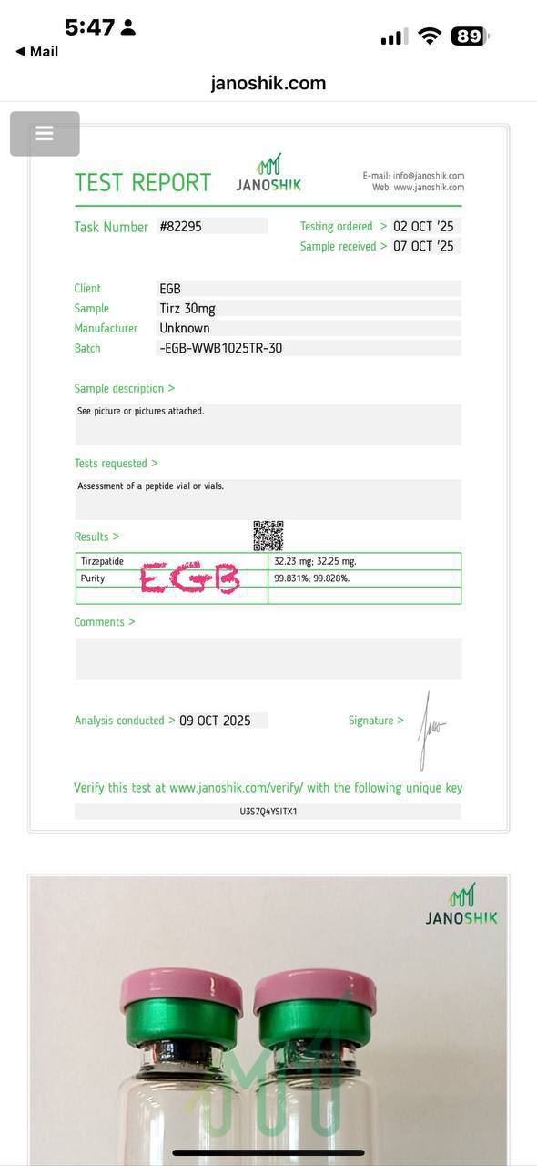 TIRZ 30mg CoA Page 1